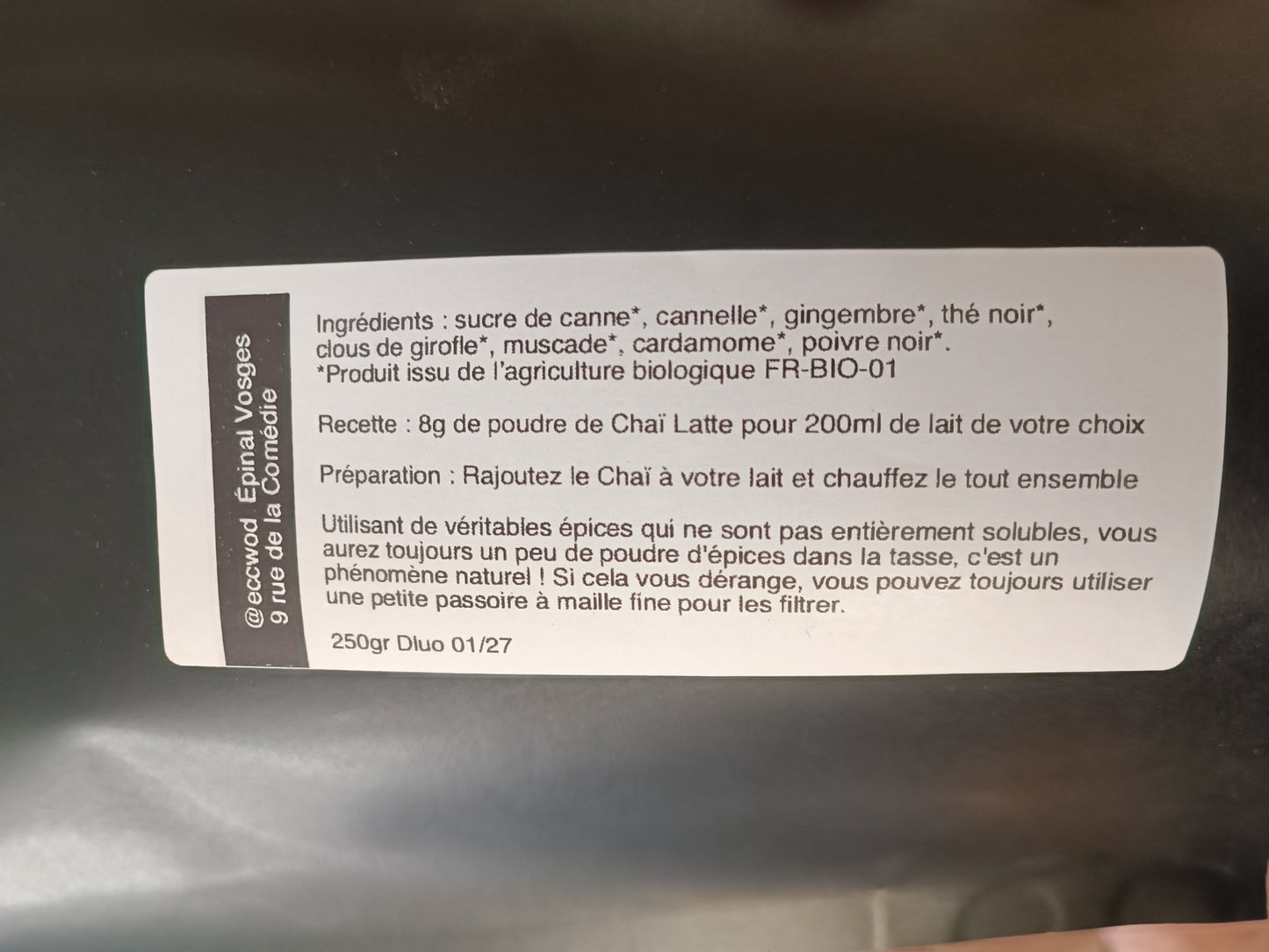 Chaï-Latte