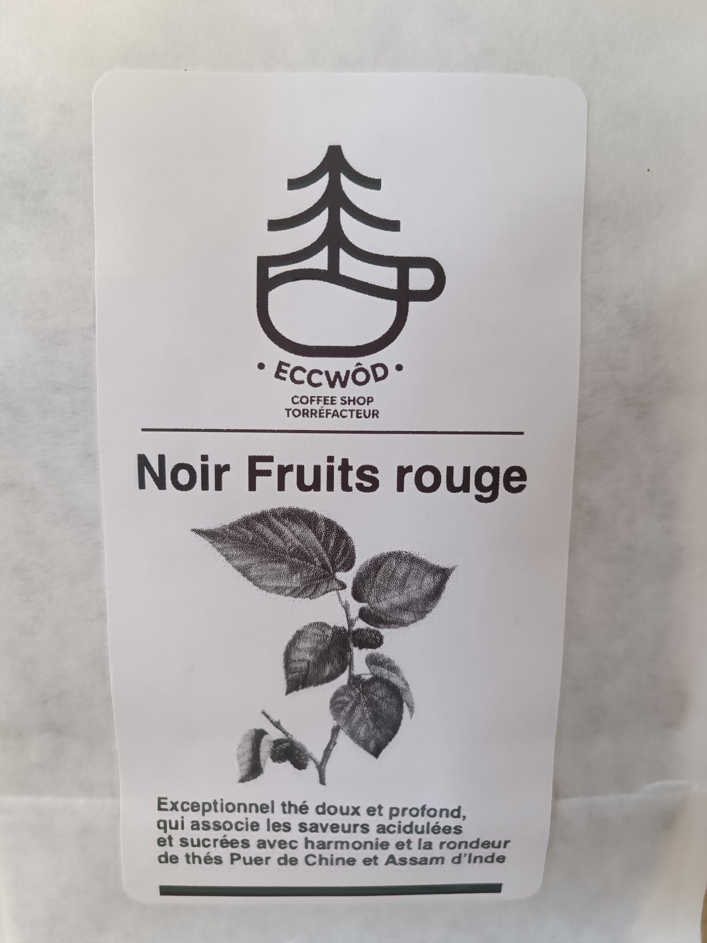 Noir fruits rouge
